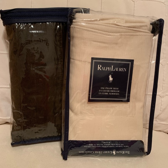 Ralph Lauren Bedding Ralph Lauren Two Pillow Cases Standard Size 2